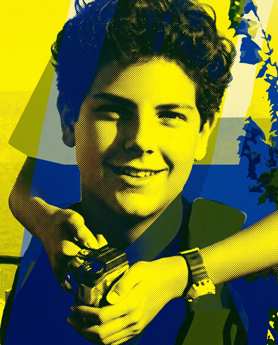 Sguardo — studio Pop Art dedicato a Carlo Acutis