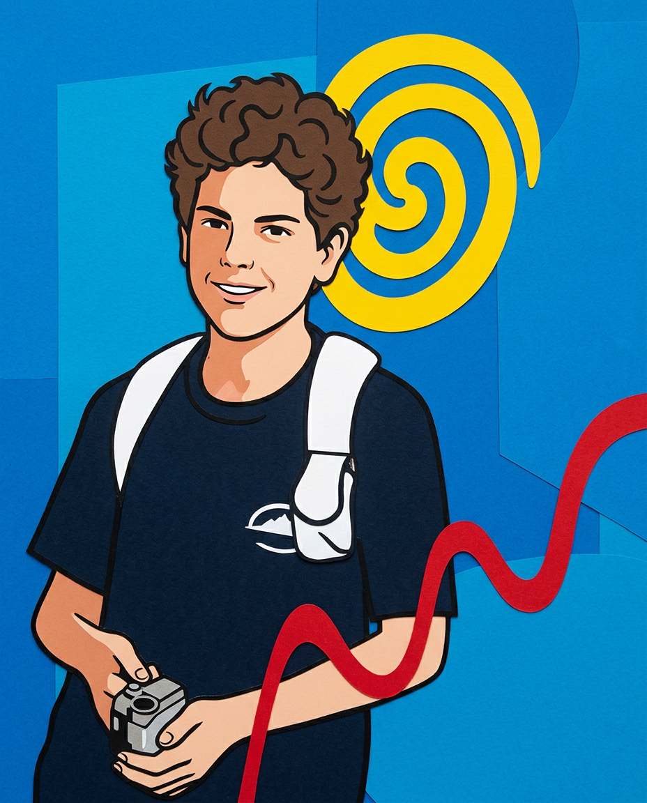 Ascolto — studio Pop Art dedicato a Carlo Acutis