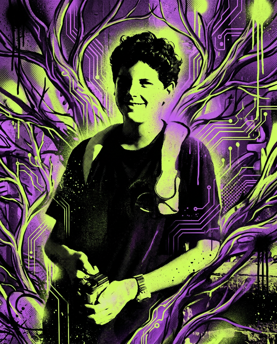 Giardino Elettrico — studio Pop Art dedicato a Carlo Acutis