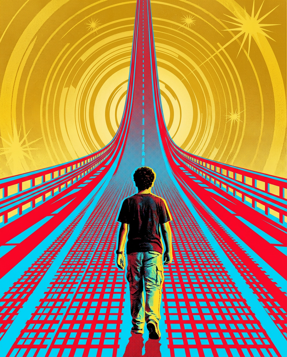 Viaggio — studio Pop Art dedicato a Carlo Acutis